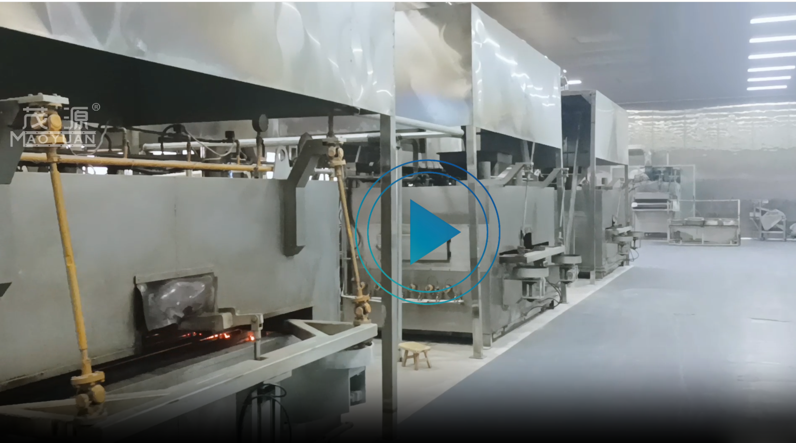 裹衣烘烤生产线